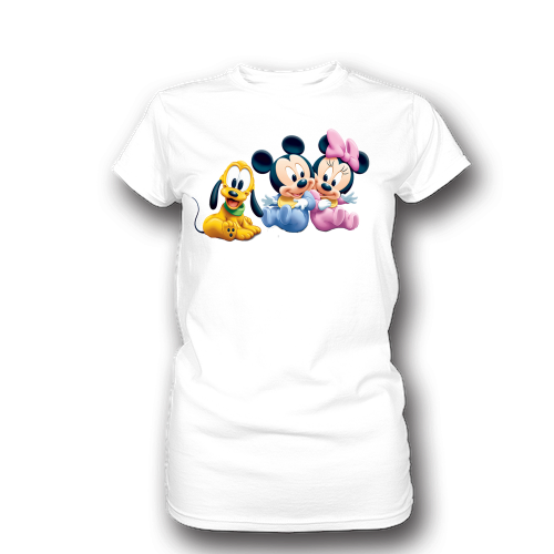 White Mickey Tshirt