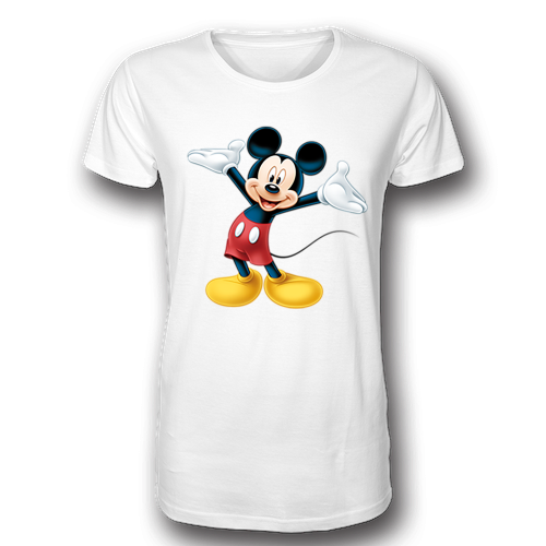 White Mickey Tshirt